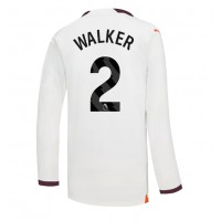 Manchester City Kyle Walker #2 Gostujuci Dres 2023-24 Dugi Rukav